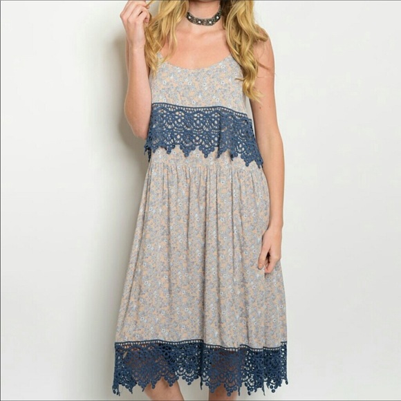 💥HP💥Boho Sundress🌻 - Picture 2 of 5